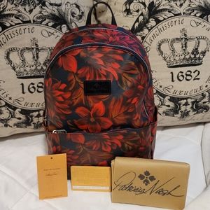 Patricia Nash Large Backpack Rustic Mums Floral Patina bag